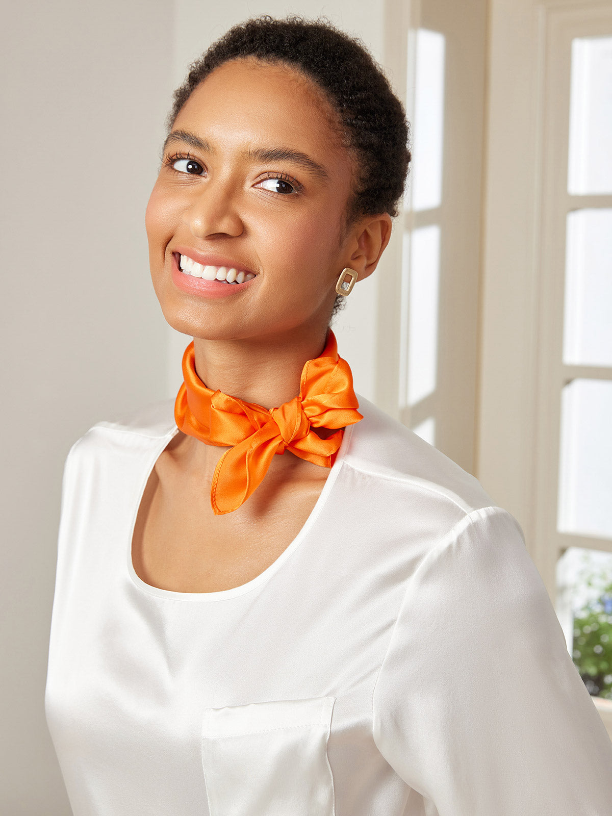 Pure Silk Square Scarf size-53x53cm