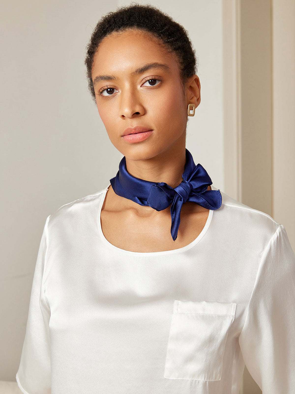 Pure Silk Square Scarf size-53x53cm