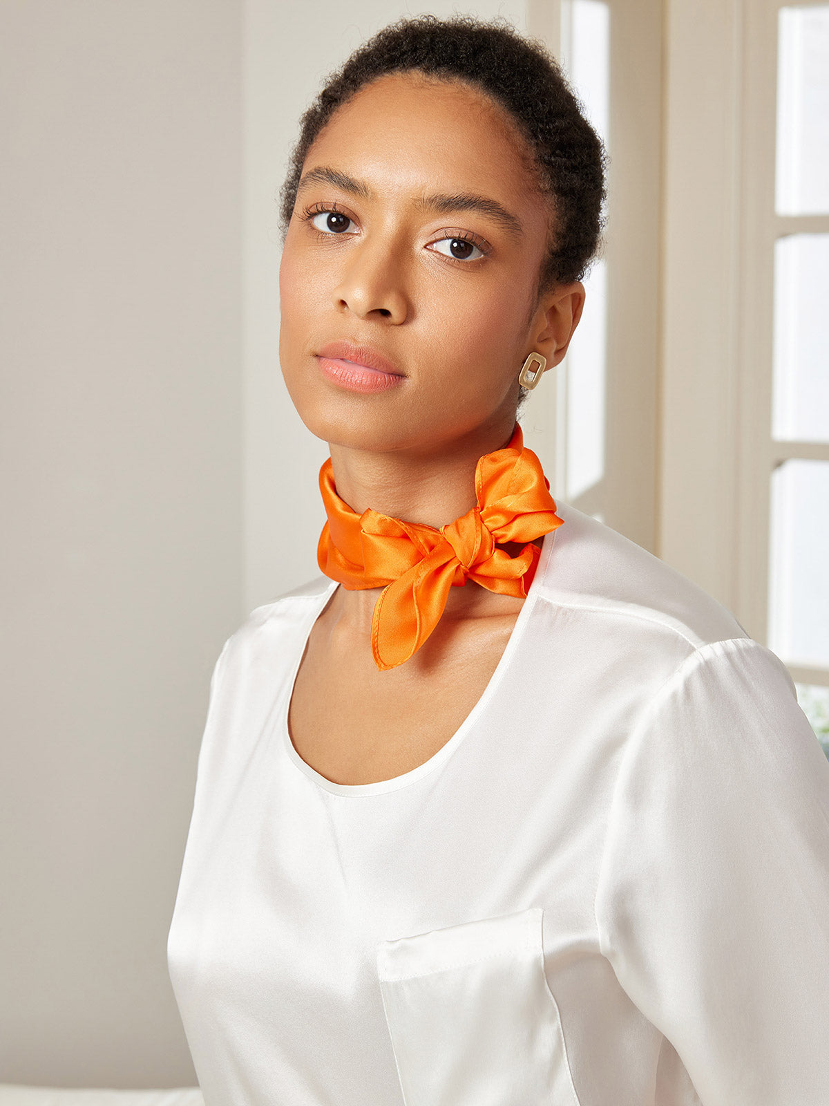 Pure Silk Square Scarf size-53x53cm